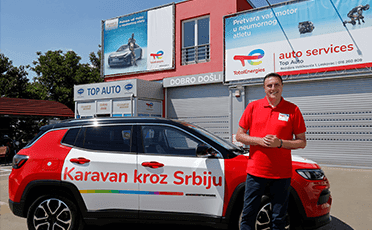 Top Auto, Leskovac, TotalEnergies Karavan kroz Srbiju