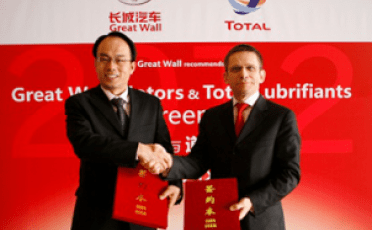 Great Wall Motors and Total Lubrifiants

